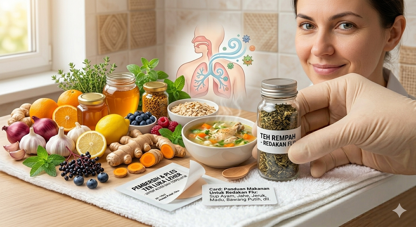 Beberapa Makanan Yang Dapat Meredakan Flu